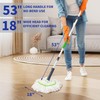 BOOMJOY Twist Mop with Self-Wringing System for Floor Cleaning, Scouring