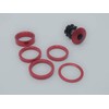 Motobecane Anodized 1 1/8 Headset Spacer Kit Top Cap and