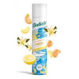 Batiste Shampoo en Seco Fresh 200 ml. Refresca el Pelo Sin Usar Agua, Absorbe el Exceso de Grasa de la Raíz, Brinda Volumen y Textura, Neutraliza Olores.