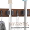 OUTNILI 2 Pack Mop Broom Holder Wall Mount with 3