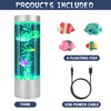 SHTALHST SHTALHST Bubble Fish Lamp, Sensory Bubble Tube Lamp, Artificial