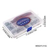 Fishing Wacky Worm Kit Fishing Lure Rig Kit, 163Pcs Wacky