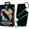 Dermasuri Deep Exfoliating Back Scrubber - Exfoliating Bath Towel -