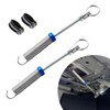 Nowkont Pack-2 Car Trunk Lid Spring, Waterproof Metal Automotive Trunk