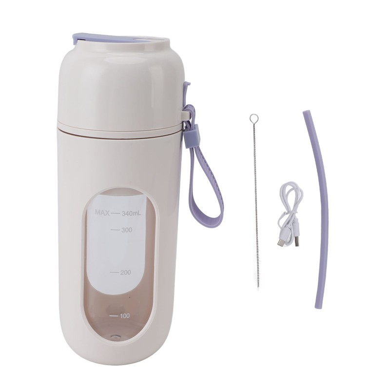 Portable Blender USB Rechargeable 12 Steel Blades Mini Blender Cup
