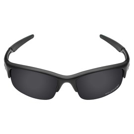 Mryok+ Polarized Replacement Lenses for Oakley Bottle Rocket OO9164 - Stealth Black