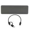 M.2 NVME PCIE NGFF SATA SSD Enclosure USB3.1 Gen2 Type