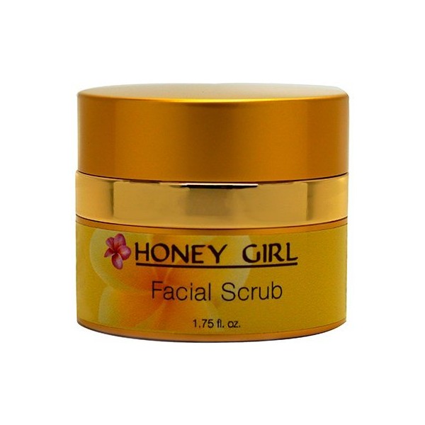 Honey Girl Organics Facial Scrub, 1.75 Fluid Ounce
