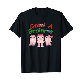 Steal A Brainrot Las Tralaleritas Gamer Design for Kids T-Shirt
