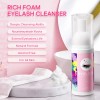 Shampoo Espuma Para Pestañas Y Brocha Para Extensiones Kit