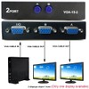 PASOW VGA 2 in 1 Out 2 Port VGA Switch