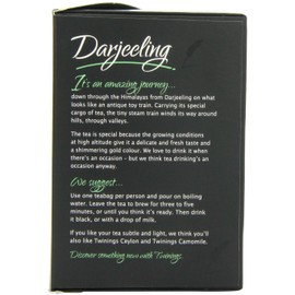 Twinings Darjeeling 50 Teabags (Pack of 4,Total 200 Teabags)