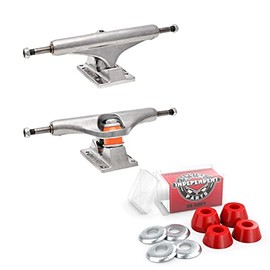 Independent Skateboard Trucks and Bushings Kit 109 T-Hanger + Conical Soft 88a Red