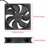 DORHEA 2PCS 6010 Fan USB 60x60x10mm 2.36in DC 5V 60mm