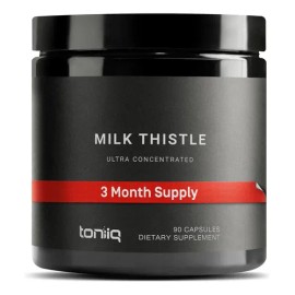 Cardo Mariano Milk Thistle 25000mg Silimarina Mas Potente!! Sabor Sin Sabor