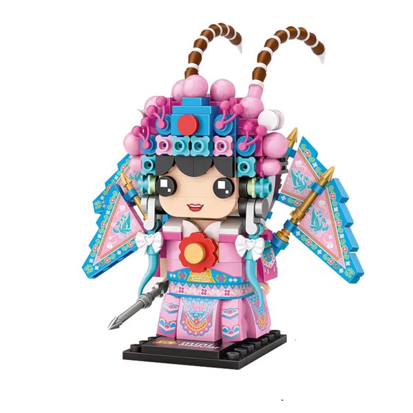 MEIEST Peking Opera Character Mini Building Blocks Model Set,Creative DIY