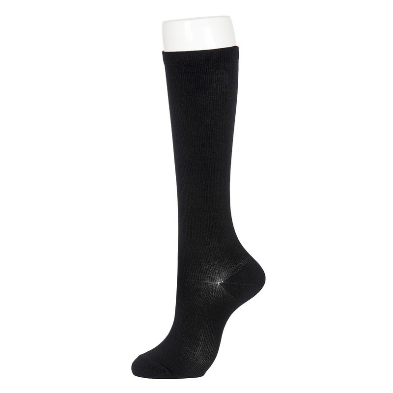 [Satisfied] 4345-51N Women's High Socks, 1 Piece Set, Rayon Silk,