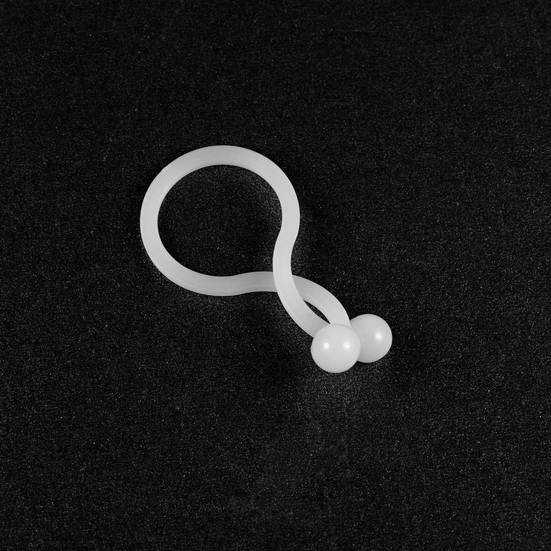 sourcing map Twist Lock Cable Wire Ties Nylon U Shape