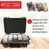 Waterproof Graded Card Storage Box EZ Travel Suitcase W/ Rolling