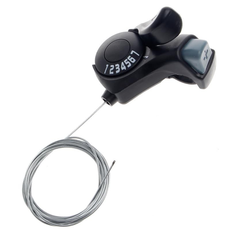 2pcs Bicycle Derailleur, 7 Speed Bicycle Thumb Shifter, Cycling Accessories,