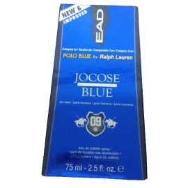 EAD Jocose Blue  Cologne Spray for Men 2.5 oz 75ml Eau De Toilette New-SHIP24HR