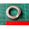 PFC 10pcs 7/8" Regular Split Lock Washer, Zinc Plated Steel