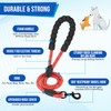 Lukovee Double Dog Leash, No Tangle 360° Swivel Heavy Duty
