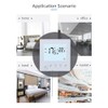 Temperature Controller LCD Backlight Display Week Time Indoor Temperature Display