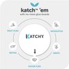 Katchy Outdoor Insect Trap Glue Board Refills, 8-Pack, Catcher &