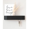 Kazai. Key Rack 'Fyndig' Minimalist Key Hook Design from Berlin