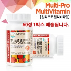 Vitamin House 멀티 종합 비타민 미네랄 비타민B 판토텐산 나이아신 엽산 Multivitamin Mineral Vitamin B Pantothenic Acid Niacin Folic Acid