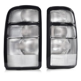 G-PLUS Tail Lights Rear Lamps,Compatible with Chevy Suburban 1500 2500 2000-2006, Fit Chevy Tahoe 2000-2006, Fit GMC Yukon/Yukon Denali XL 2000-2006 Clear Lens Luces Traseras, Faros Traseros