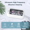 Ultrasonic Jewelry Cleaner Denture Glass Watch Ring Bath Tank Cleaning