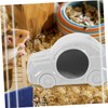 GRIRIW Summer Cooling Pet Hamster House Ceramic Hamster Nest Decorative
