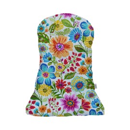 RSH DECOR: Tufted Adirondack Chair Cushion | 42.5” x 21” | All-Weather Spun Fabric | Water and Fade-Resistant | Outdoor Cushion for Patio Furniture | Gregoire Fresco