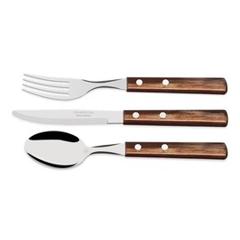 (Tramontana) Tramontana Walnut Polywood Table 3-Piece Set / (트라몬타나)트라몬티나 월넛 폴리우드 테이블 3종세트