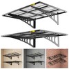 Brukid 2x3ft Adjustable Rail Wall Garage Storage Shelf, for Tool