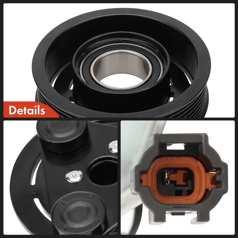 A-Premium A/C Compressor Clutch Kit Compatible with Nissan Frontier 2005-2015,
