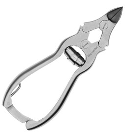 May - Nagelschneider für die Pediküre - Nagelzange für Fußnägel - Eckenzange spitz für tief eingewachsene Nägel - extra-stark durch doppelte Kraft-Übersetzung - Edelstahl