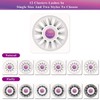 QDMEYEA DIY Eyelash Extensions 0.07mm D Curl 16mm Natural Single