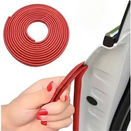 Protector Borde Puerta Auto Sello Hule Moldura Antirrayas Universal 5m