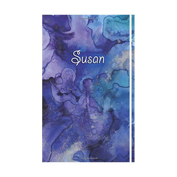 Susan: Custom Personalized Name Journal Notebook Diary Book 5x8 200
