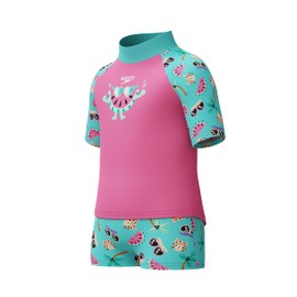 Speedo Girl's Swimsuit Infant to Big Kid UPF 50+ Learn to Swim