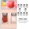 Alipis Mini Salt Shakers Set 10pcs Small Salt Containers Portable