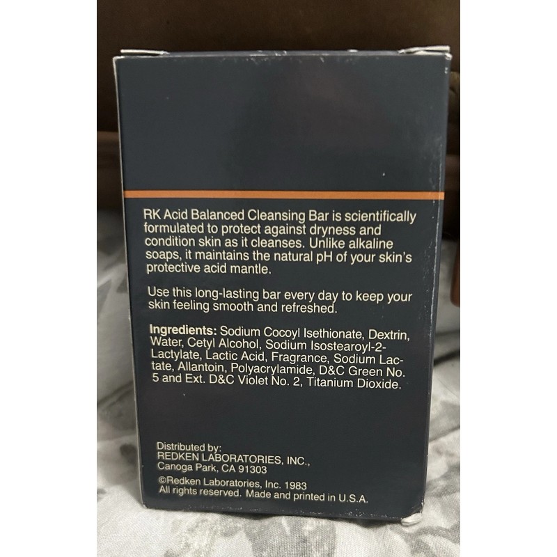 Redken New Sealed REDKEN ACID BALANCED CLEANSING BAR 5 Oz