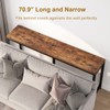 LITTLE TREE 70.9 Inch Long and Narrow Sofa Console Entryway
