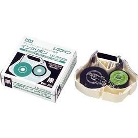 Max/MAX Tube Marker, Ink Ribbon for LetterTwin 300 Series, Black [LM-IR330B] (2819961) [Other]