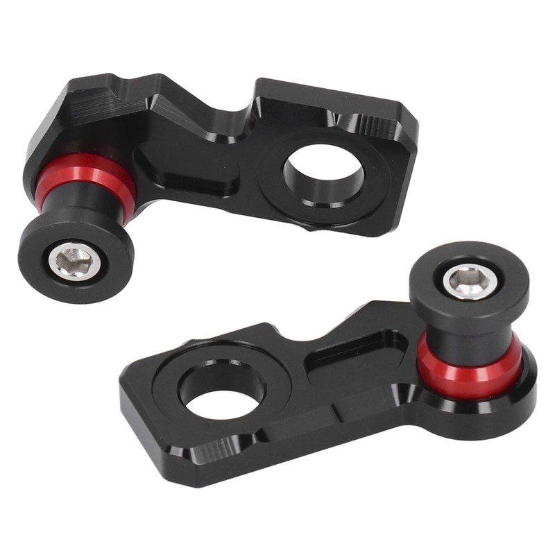 JOROBURO 2pcs Motorcycle Chain Adjuster Block, Motorcycle Chain Slack Adjuster