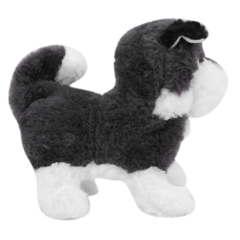 Electric Stimulation Plush Toy Pomeranian Pet Toy Husky Stuffed Animals