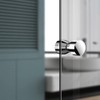 YIDELAI-Glass Door Handle, 2.4 inch Aluminum Alloy Single Hole Handle,
